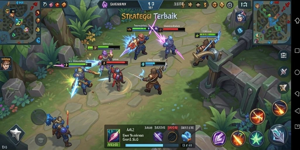 Screenshot gameplay AA62 yang menampilkan strategi mendalam dan pertempuran seru.