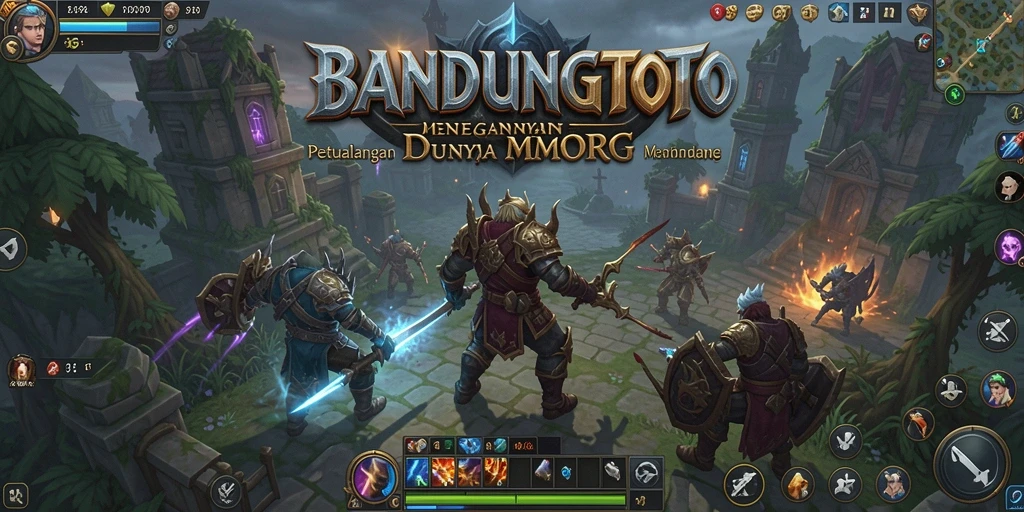 Tampilan menarik gameplay dalam dunia MMORPG BANDUNGTOTO.