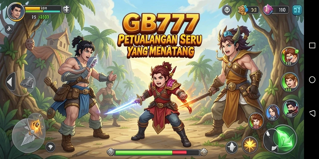 Menampilkan aksi petualangan menegangkan dari GB777.
