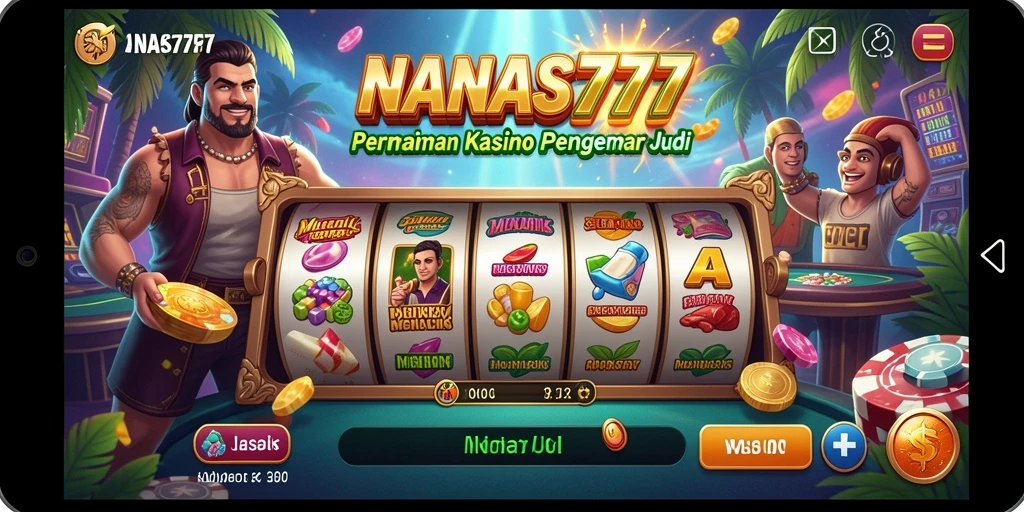 Screenshot NANAS777 menampilkan gameplay Kasino yang mendebarkan.
