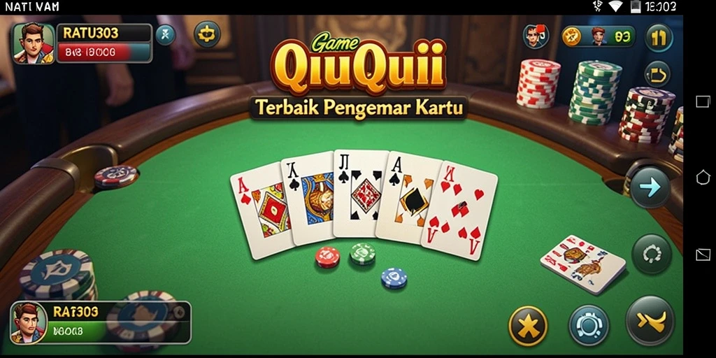 Tampilan gameplay QiuQiu yang menarik dan penuh strategi.