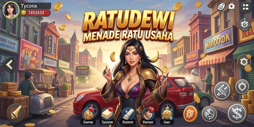 Tampilan gameplay RATUDEWI yang menarik dan interaktif.