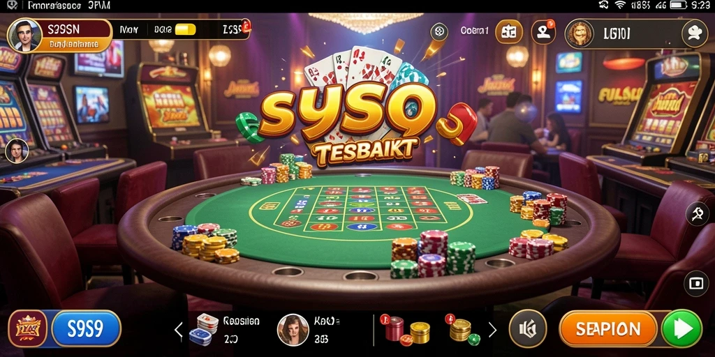 Tampilan gameplay yang menakjubkan dari S9S9, pengalaman kasino yang mendebarkan.