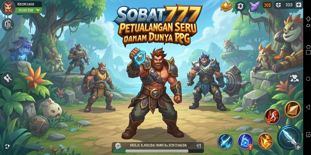 Screenshot gameplay SOBAT777 yang menampilkan aksi seru di dunia RPG.